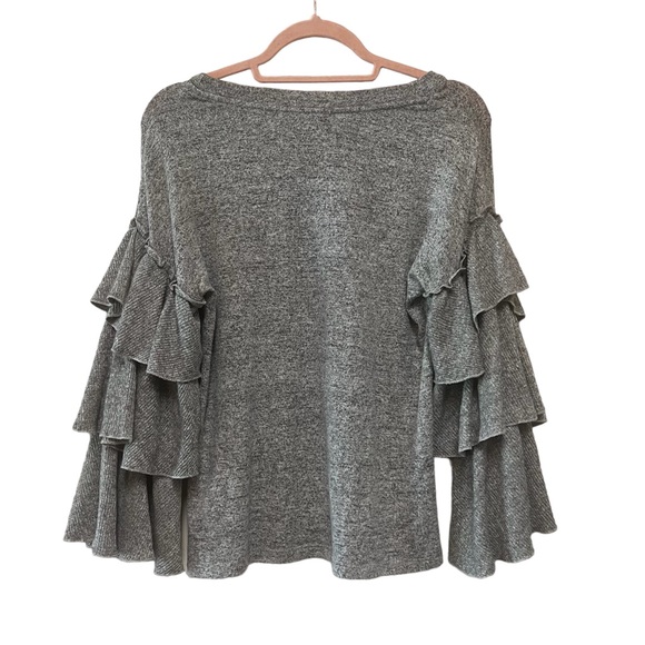 Anthropologie Ro & De Gray Boho Belle Sleeve Sweater - Picture 2 of 3